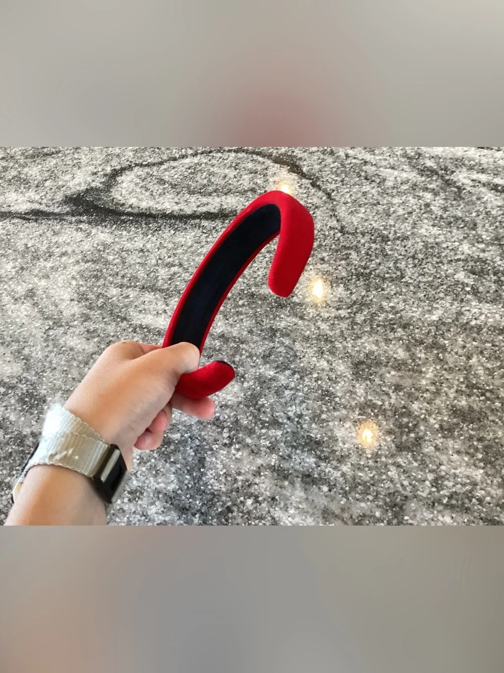 Amazon Red Velvet Padded Kids Headband